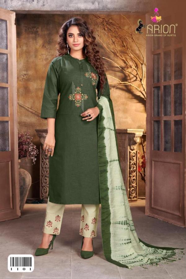 Arion Surbhi 1-Linen-Cotton-Readymade-Salwar